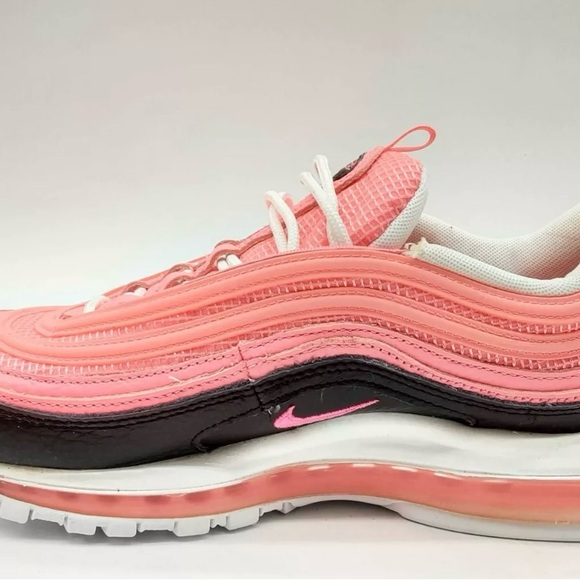 Nike Pink and Black Air Max 97 Sneakers - Picture 5 of 10